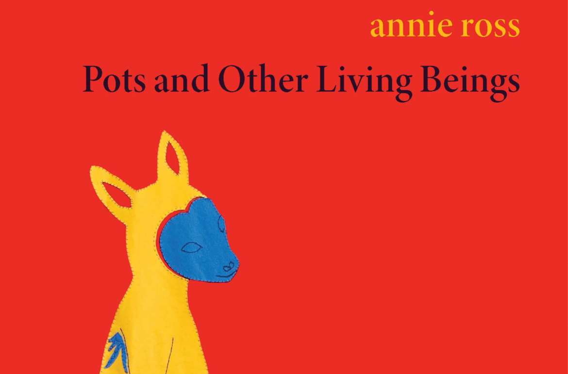 A close-cropped book cover of Pots and Other Livings Beings
