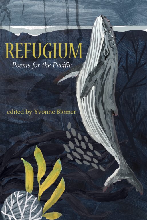 The cover of Refugium featuring a humpback whale