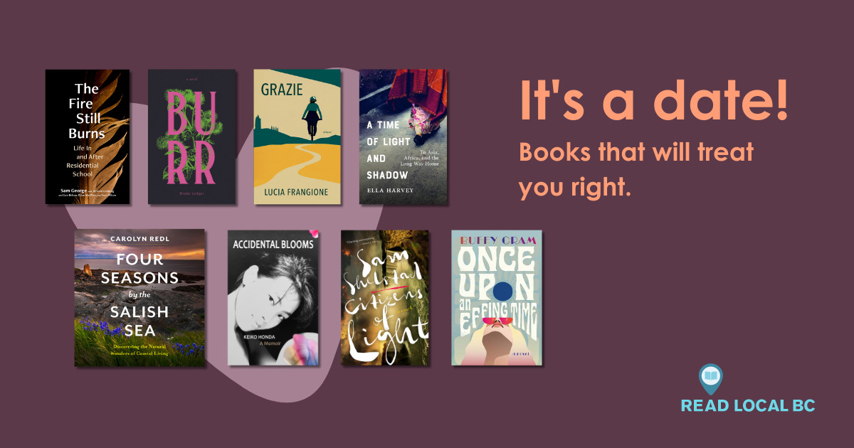 Book covers of titles featured in the article along with the text "It's a date! Books that will treat you right."