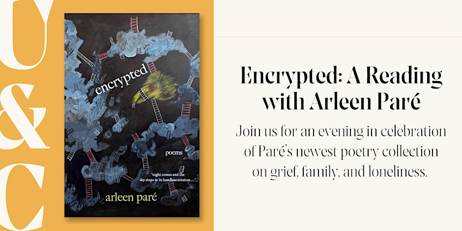 Encrypted: A Reading with Arleen Paré