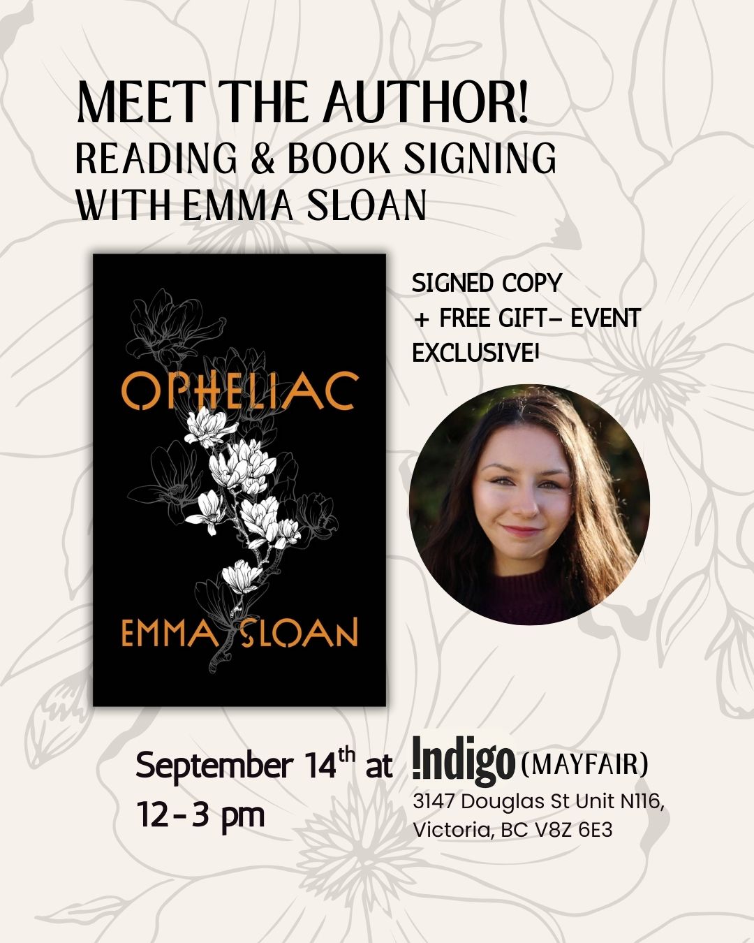 Indigo Mayfair: Book Signing