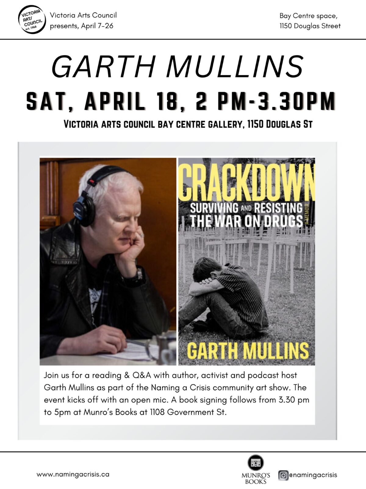 Book Signing with Garth Mullins